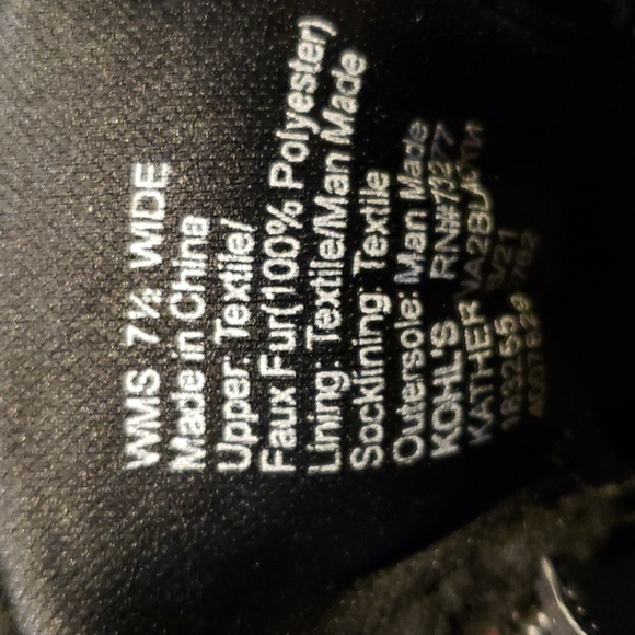 Sonoma Boots, Size 7.5 Ortholite ECO - Picture 7 of 8